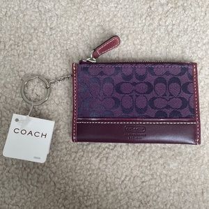 Coach keychain wallet